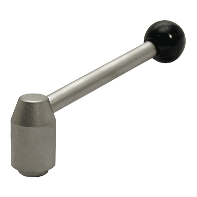 Adjustable Lever Handle - Tapped (Stainless Steel)