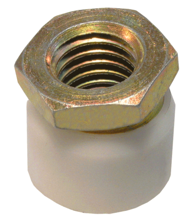 Swivel Pad Feet (Steel, Zinc Plated, with Delrin Pad)