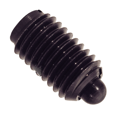 Short Spring Plunger with Extended Travel - Steel