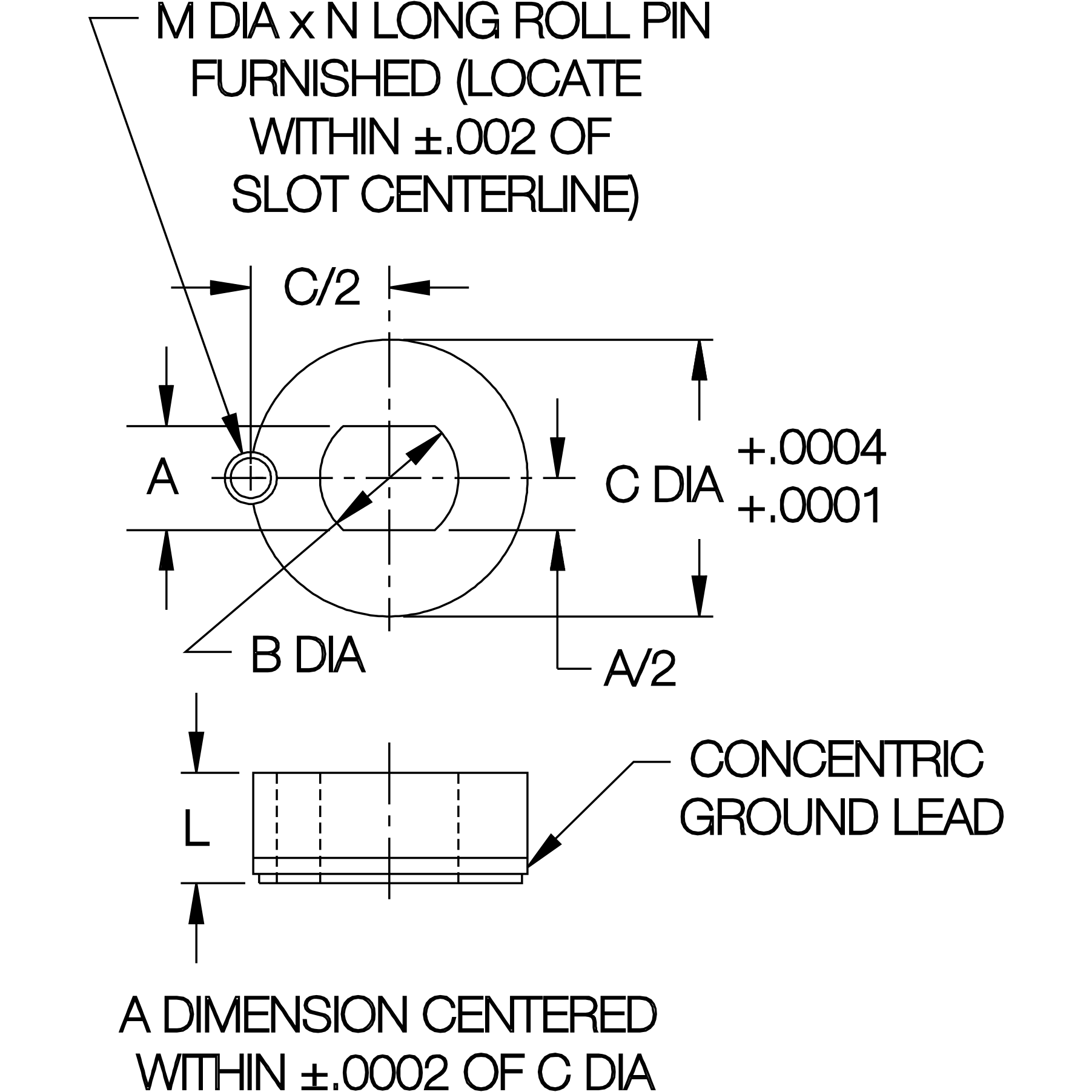 Slotted Locator Bushing Century Tools