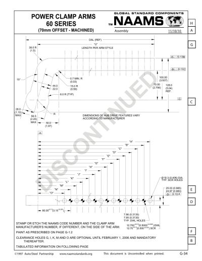 NAAMS ACA032 Power Clamp Arm - Image 2