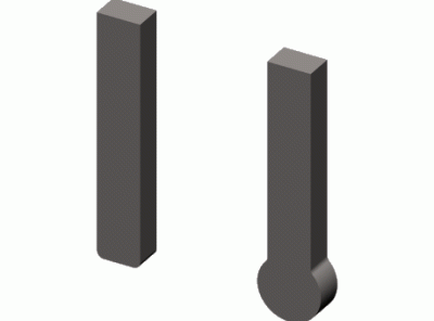 NAAMS ACA105 Power Clamp Arm Blanks