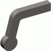 NAAMS ACA165 Power Clamp Arm Blank
