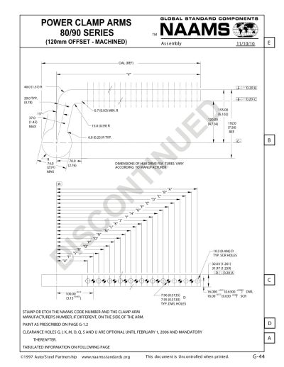NAAMS ACA178 Power Clamp Arm - Image 2
