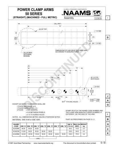 NAAMS ACA207 Power Clamp Arm - Image 2