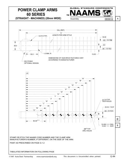 NAAMS ACA513 Power Clamp Arm - Image 2