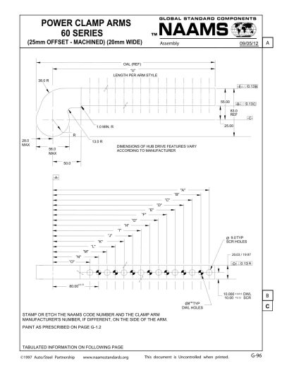 NAAMS ACA529 Power Clamp Arm - Image 2