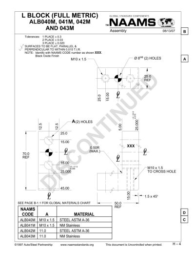 NAAMS ALB042M L-Block - Image 2