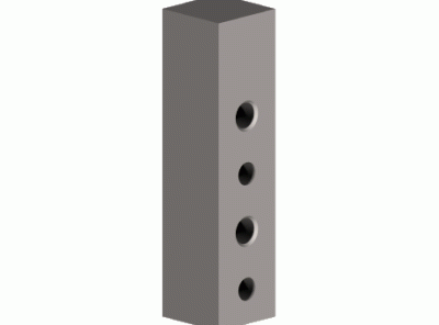 NAAMS ANI384 NC Block Blank