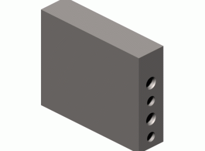 NAAMS ANR242 NC Block Blank