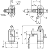 One-Touch Quick-Acting Swing Clamp (Hex Drive) - Image 2