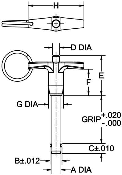 Ball Lock Pin (T Handle) - Image 2