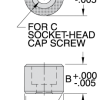 Round Gripper - Counterbored (Abrasive Diamond) - Image 2