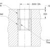 Liner Bushing & Threaded Insert for Custom Tooling Plate (Standard) - Image 2