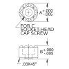Round Gripper - Counterbored (Hardened Tool Steel, Serrated) - Image 2