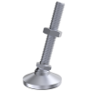 Stud Leveling Feet (Steel, Zinc Plated)