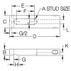 Slotted-Heel Clamp Strap (Steel) - Image 2