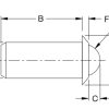 Press-Fit Ball Plunger - Steel with Delrin Ball - Image 2