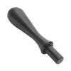 Solid Handle - Rounded Design, Press Fit (Steel)