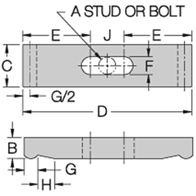 Double-End Clamp Strap (Steel) - Image 2