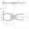 Swivel-Foot Spindle Heavy-Duty Toggle Plier - CL-254-PL Series (700 lbs) Jaw Width 1-3/4" - Image 2