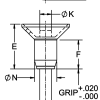 Marine Ball Lock Pin (Recessed Button Handle) - Cable Assembly - Image 2