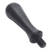 Revolving Handle - Rounded Design, Shoulder Screw (Steel)