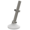 Stud Leveling Feet (Stainless Steel with Delrin Pad)