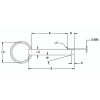 Economy Detent Pin - Nylon Lanyard - Image 2