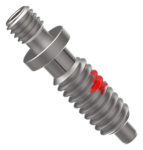 Hand-Retractable Plunger – Threaded Stud for Knob Handle (Locking Type)