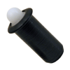 Press-Fit Spring Plunger - Steel with Delrin Nose