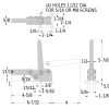 Toggle Clamp - CL-50-HDC Series (2500 lbs) - Image 2