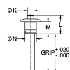 Marine Ball Lock Pin (Button Handle) - Image 2