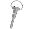 Heavy-Duty Ball Lock Pin (Ring Handle) - Cable Assembly